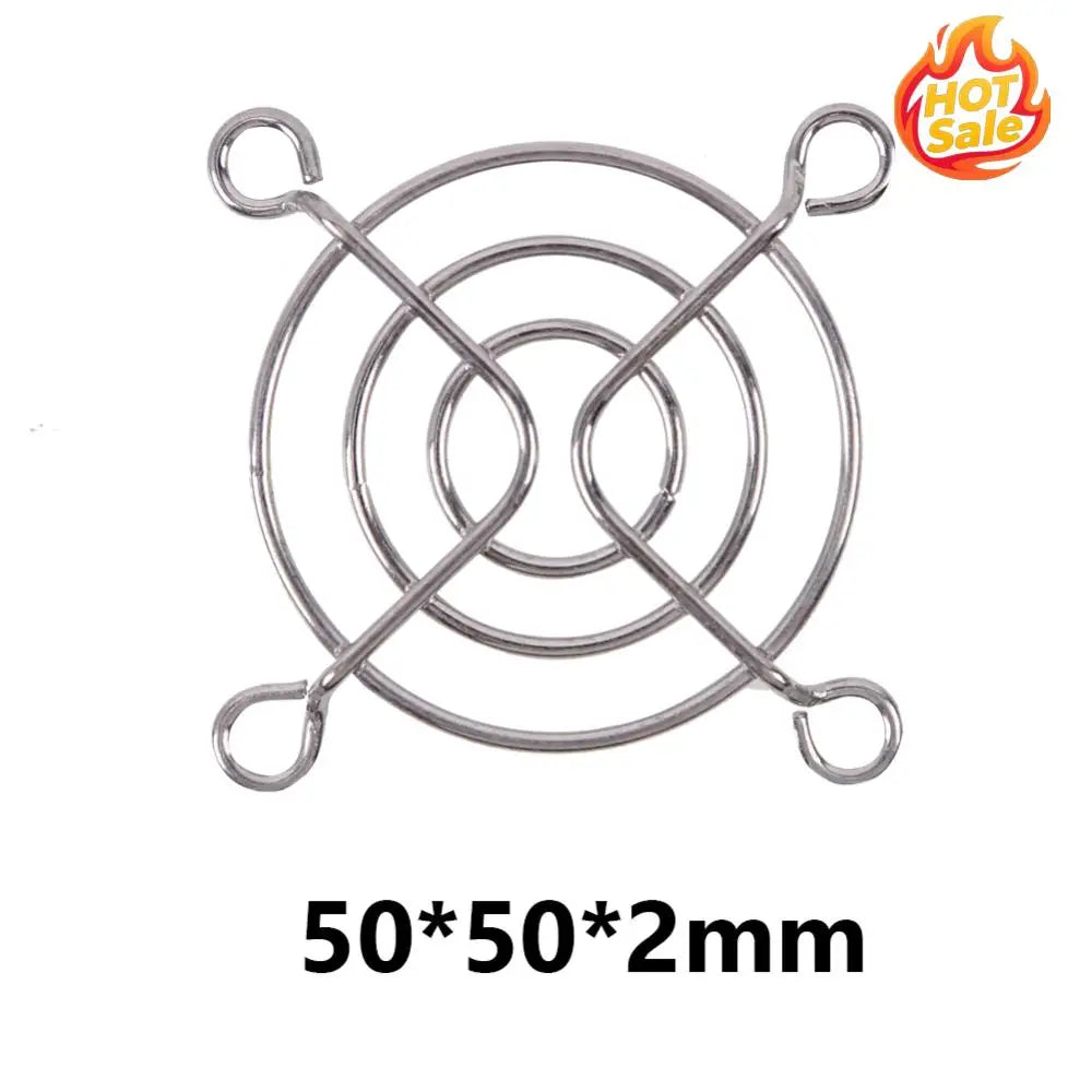 5-Pack PC Fan Grills – Finger Guard Protector 40mm–120mm