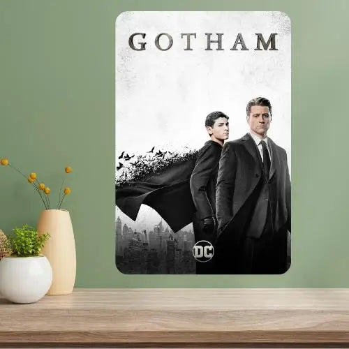 Gotham TV Show Metal Poster Sign – Retro Aluminum Wall Art
