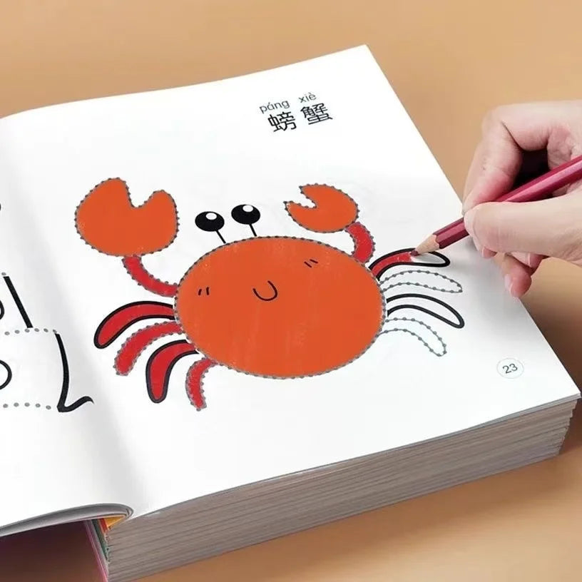 48-Page Kids Coloring Drawing Book Animal Nature Creative Birthday