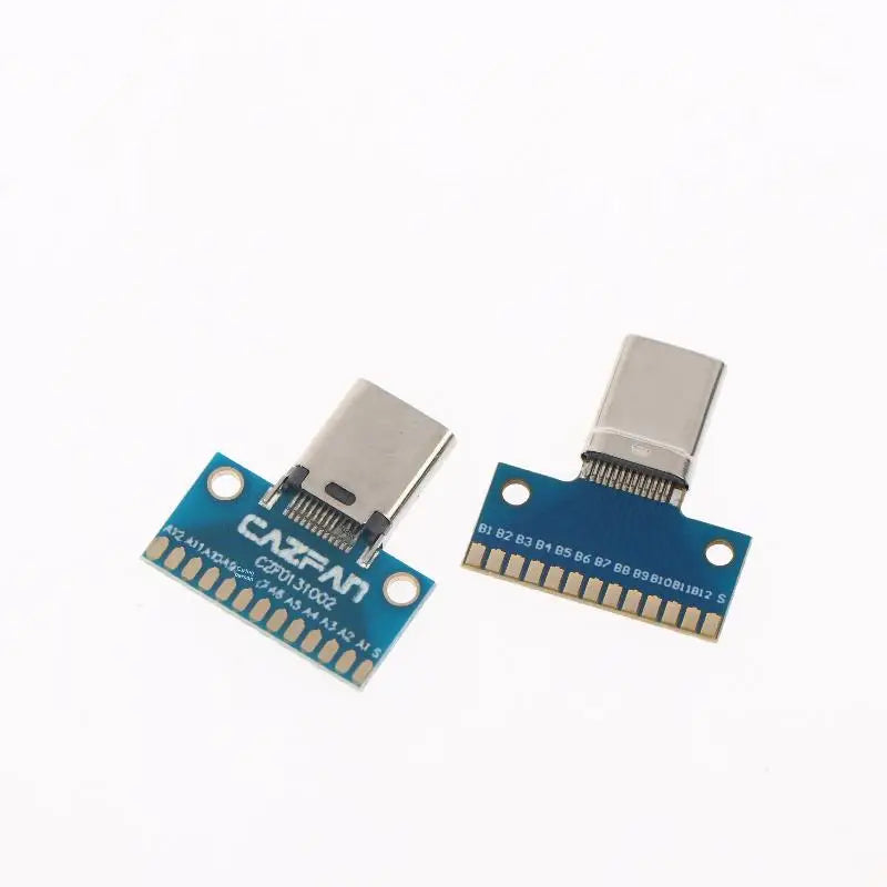 USB 3 1 C Connector 24P Male Female Plug Receptacle Adapter Solder