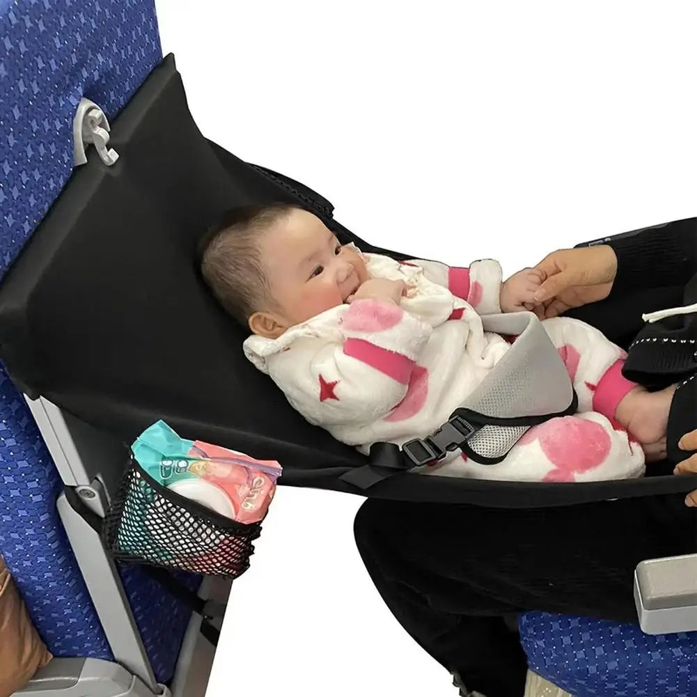 Kids Airplane Seat Extender – Foldable Travel Bed & Footrest