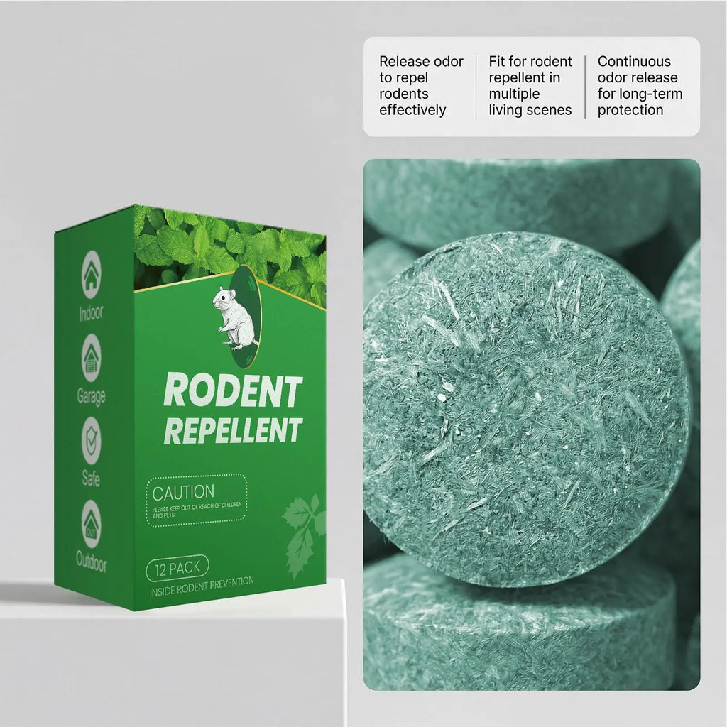 Mice Repellent Balls 12-Pack – Indoor & Outdoor Mouse Deterrent