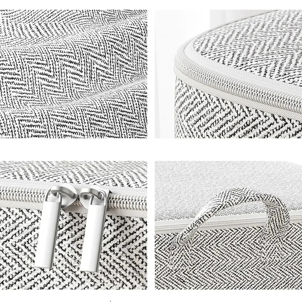 150 Non-woven Storage Bag Lids Zipper Foldable Clothes Quilt Bins