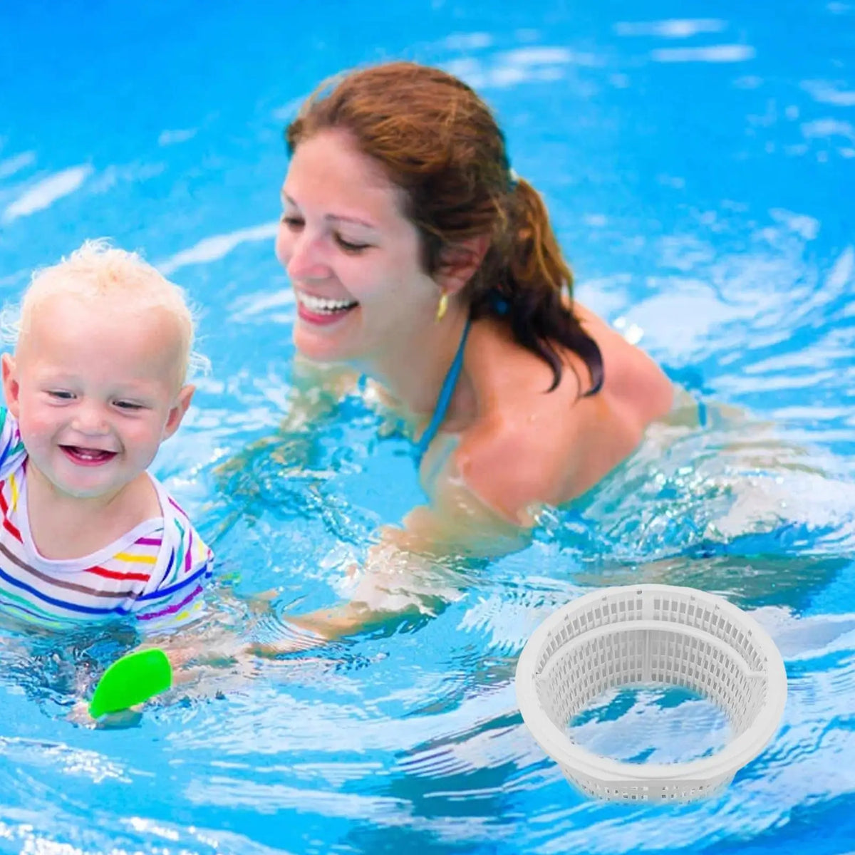 Pool Skimmer Basket with Handle – Above & In-Ground Pools
