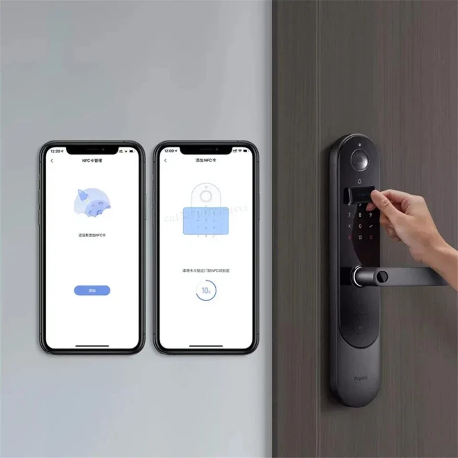 Aqara Smart Door Lock NFC Card Support N100 P100 A100 App Control