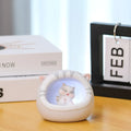 Creative Lovely Cute Fat Cat Night Light Girl Heart Star Children