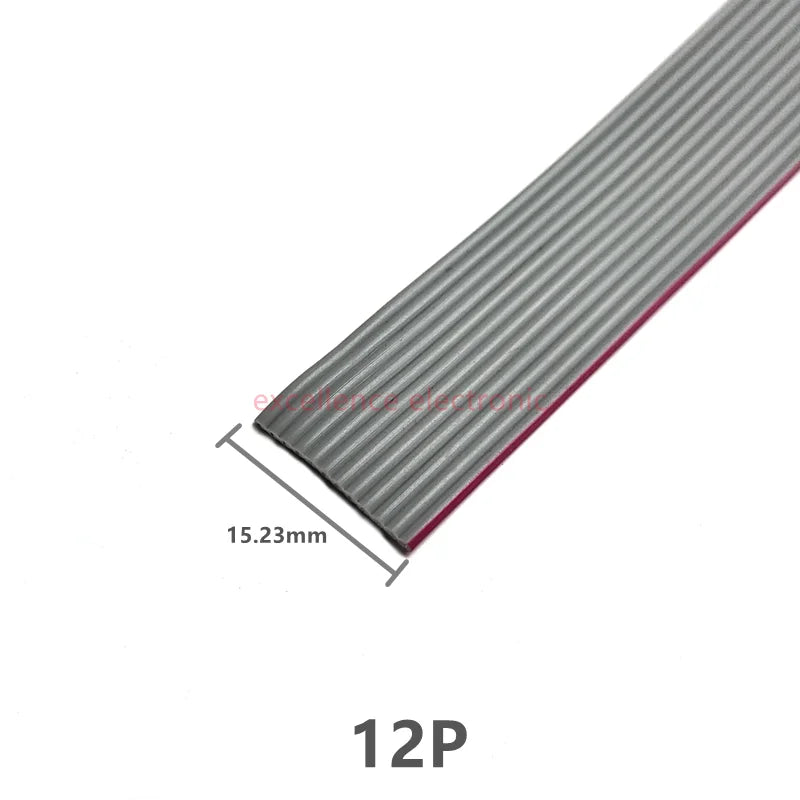 1 2 5 10Meter 6P 8 10 14 16 20 26 30 34 40 50 60 Pin Pitch Gray Flat