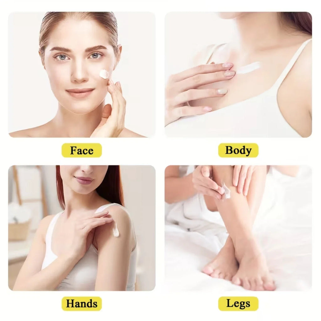 Donkey Milk Hand & Body Cream – Hyaluronic Acid & Coconut Oil