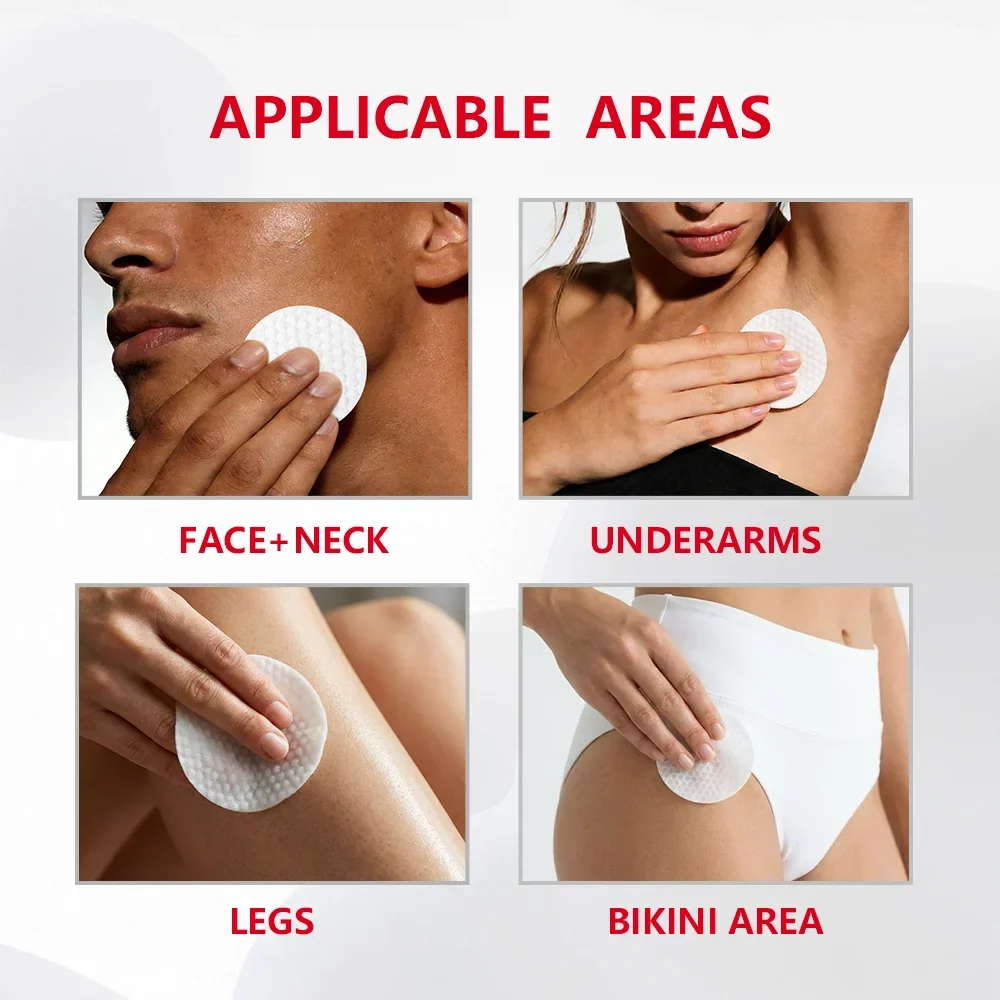 Ingrown Hair Pads – Aftershave Exfoliating Pads for Men & Women