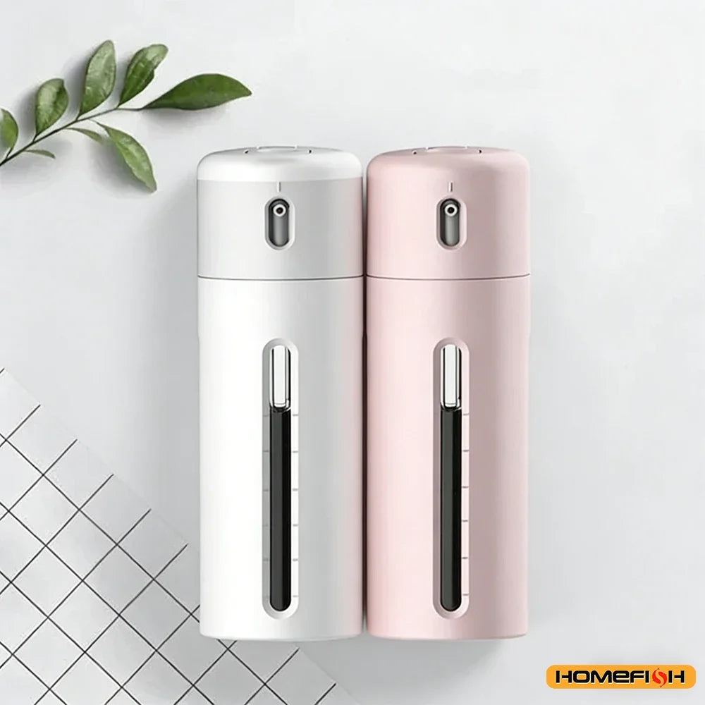 All-in-one Travel Toiletry Bottle 4-Chamber Squeeze Container Shampoo