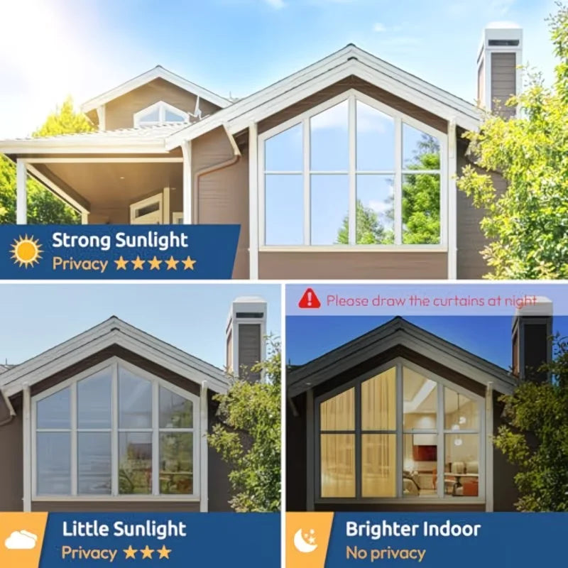 One-Way Privacy Window Film | UV & Heat Insulation