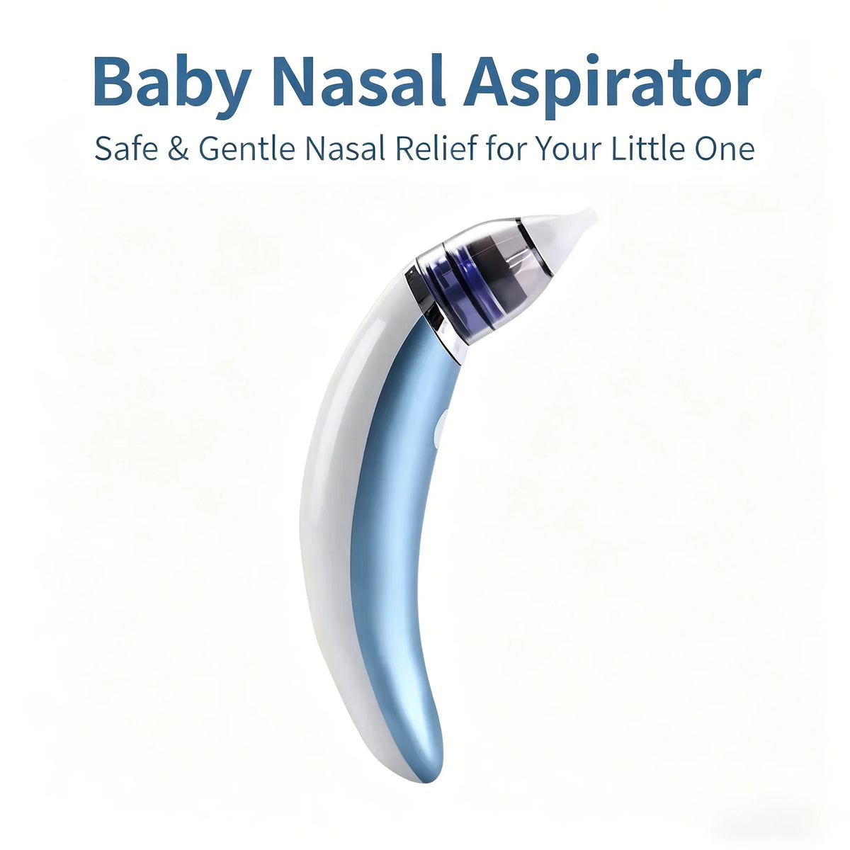 Electric Baby Nasal Aspirator – Safe Gentle Suction Nose Cleaner