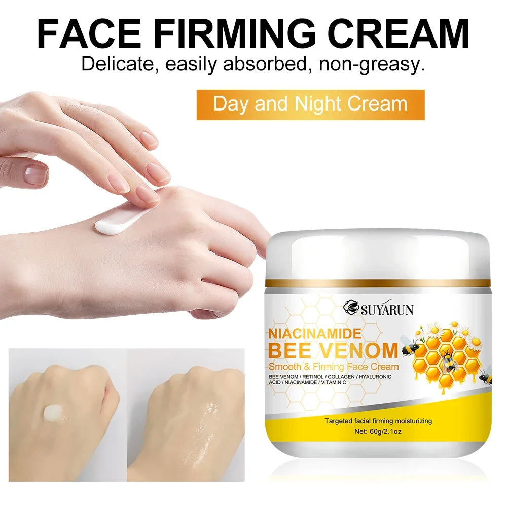 SUYARUN Niacinamide & Bee Venom Face Cream – Brightening Moisturizer