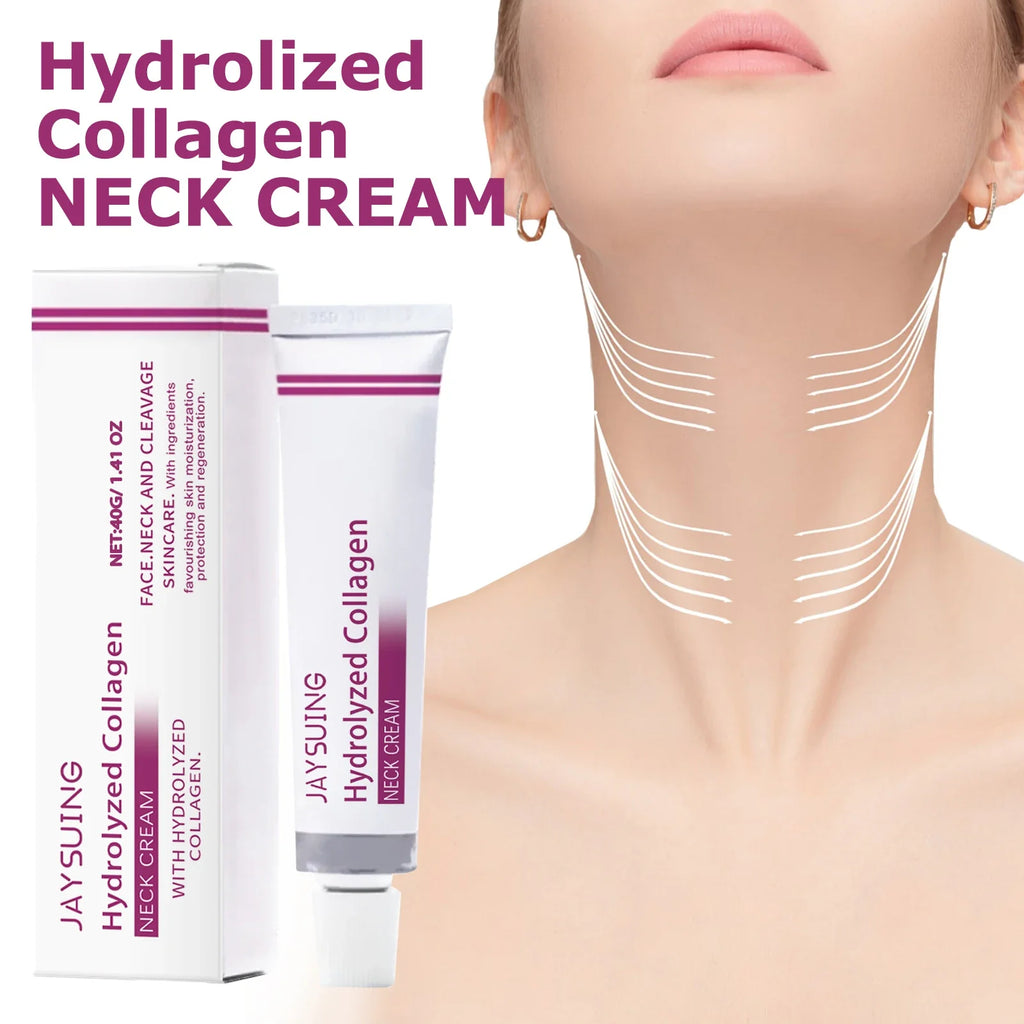 Jaysuing Hydrolyzed Collagen Neck Firming Cream 40g