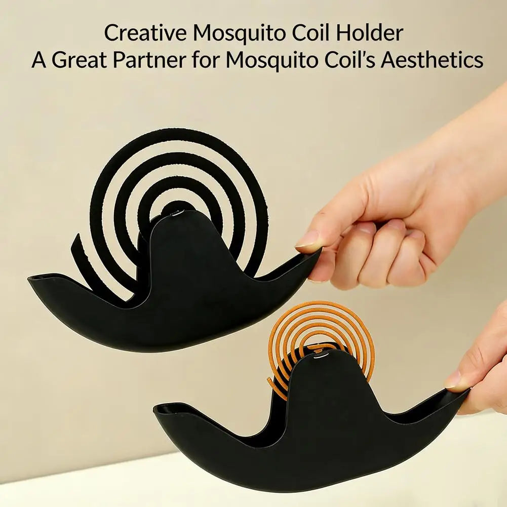 Snail Mosquito Coil Holder with Ash Catcher – Incense Burner
