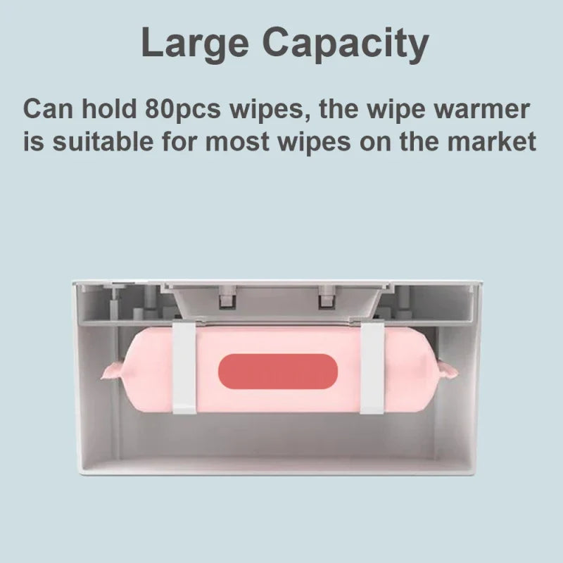Baby Wipe Warmer Digital Display | USB Adjustable Temp