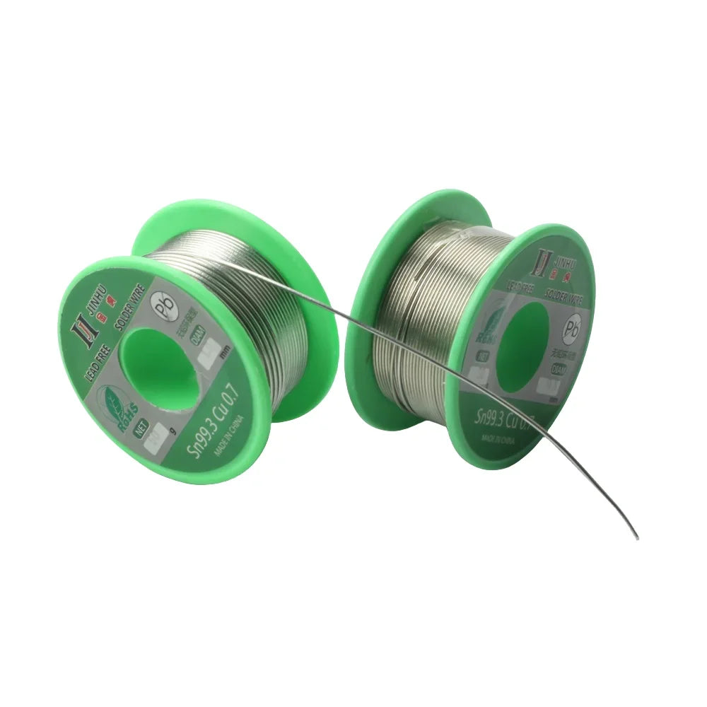 50g Lead-Free Solder Wire 0.5/0.8/1.0mm Rosin Core RoHS