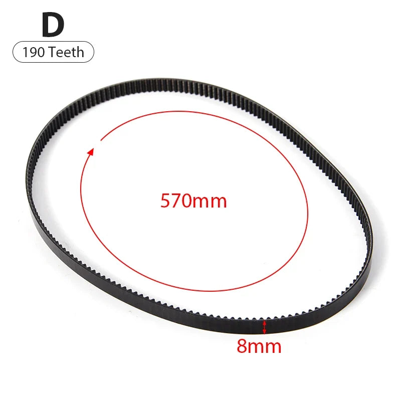 Bread Maker Drive Belt 173/179 Teeth – 4 Sizes Replacement