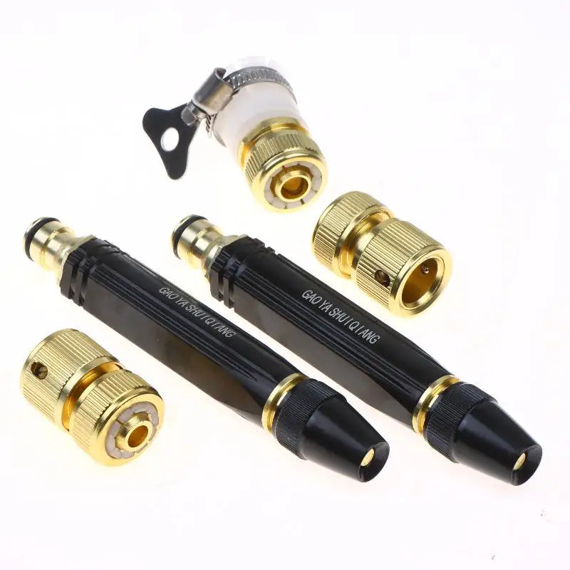 High Pressure Garden Hose Jet Spray Nozzle | Metal Power Washer