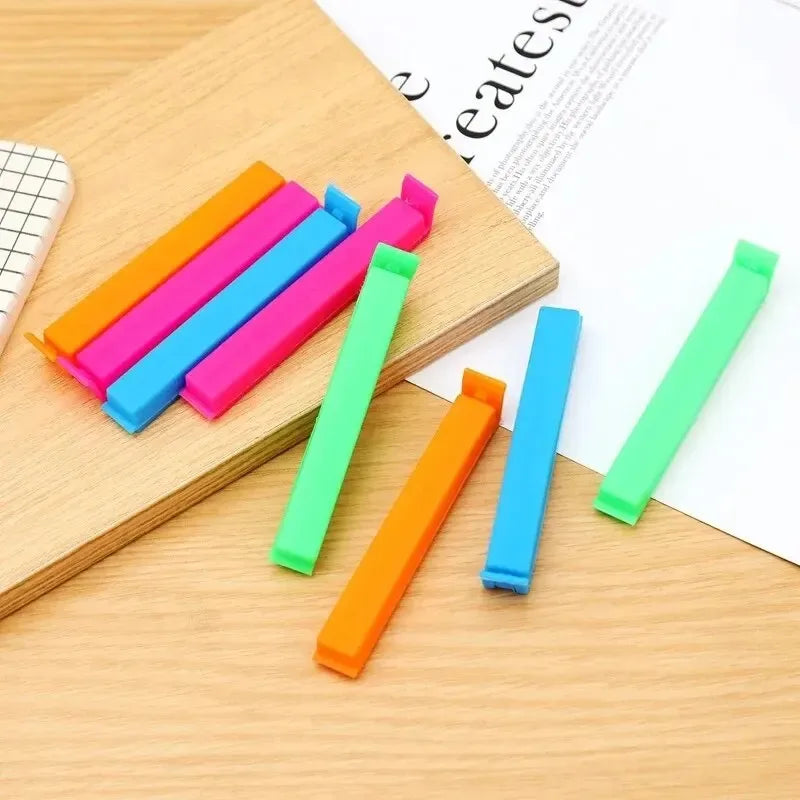 Food Bag Clips Plastic Sealing Kitchen Storage Reusable Snack Sealer