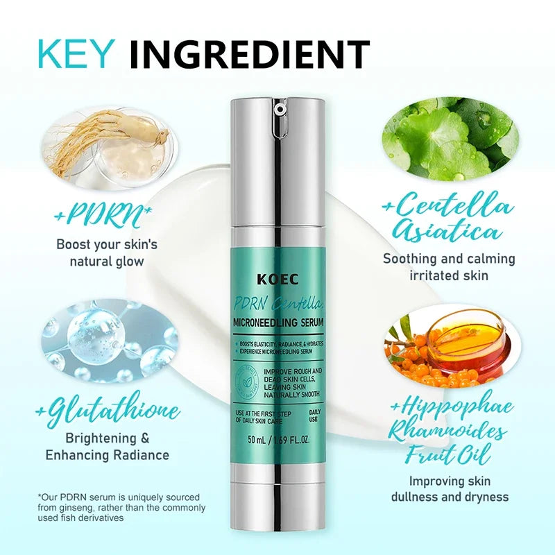 PDRN Centella Asiatica Firming Face & Eye Serum | Deep Moisture