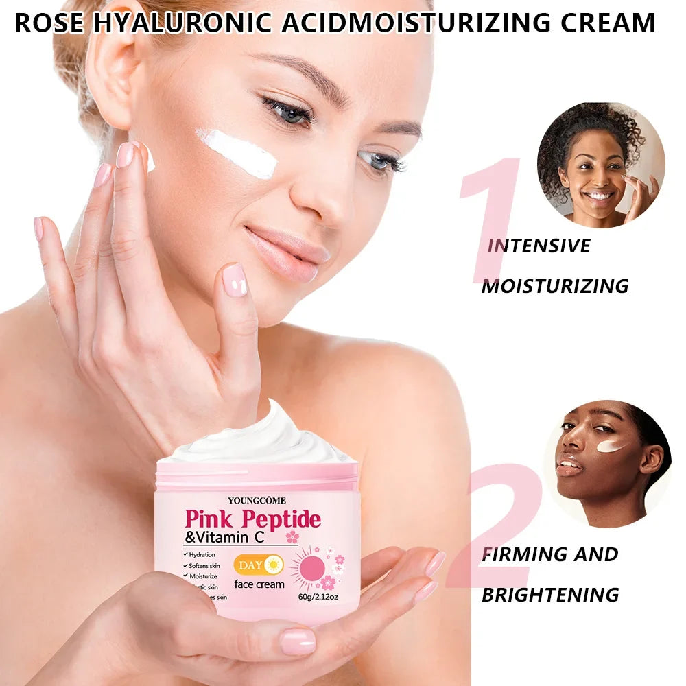 4-Piece Day & Night Skincare Set – Peptide, Vitamin C & Retinol