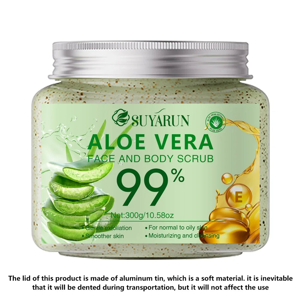SUYARUN Aloe Vera Body Scrub – Deep Cleansing & Hydrating