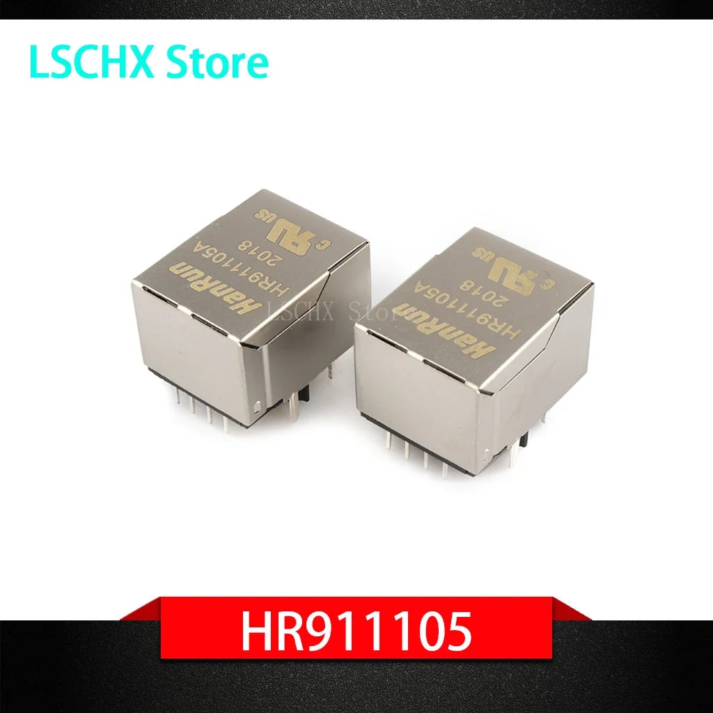 100Pcs RJ45 Single Port Connector HR911105 HR911105A