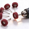 10pcs Nylon Fiber Abrasive Drill Brush – Polishing & Buffing Set