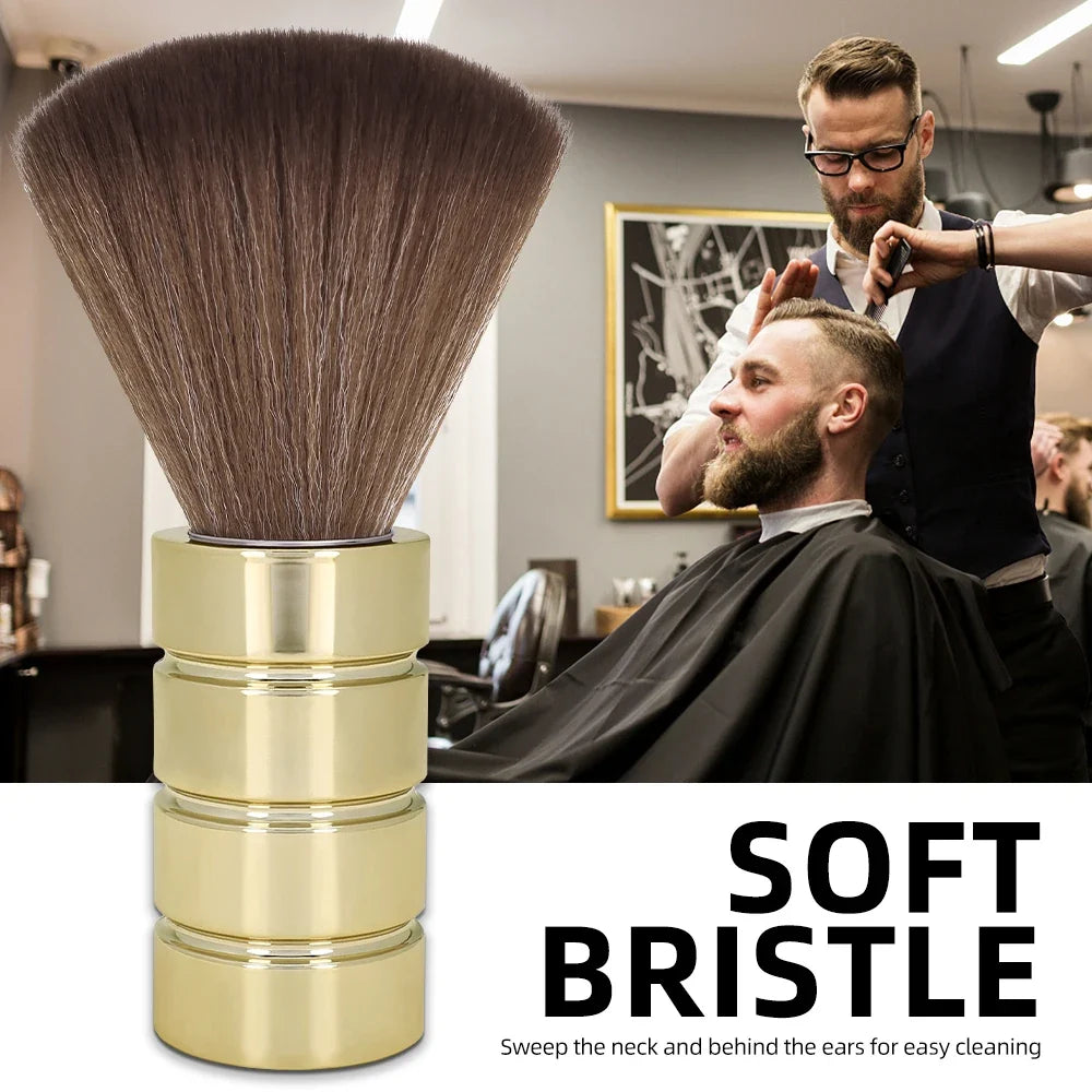 Soft Barber Neck Duster Brush – Salon Hair Sweeping Tool