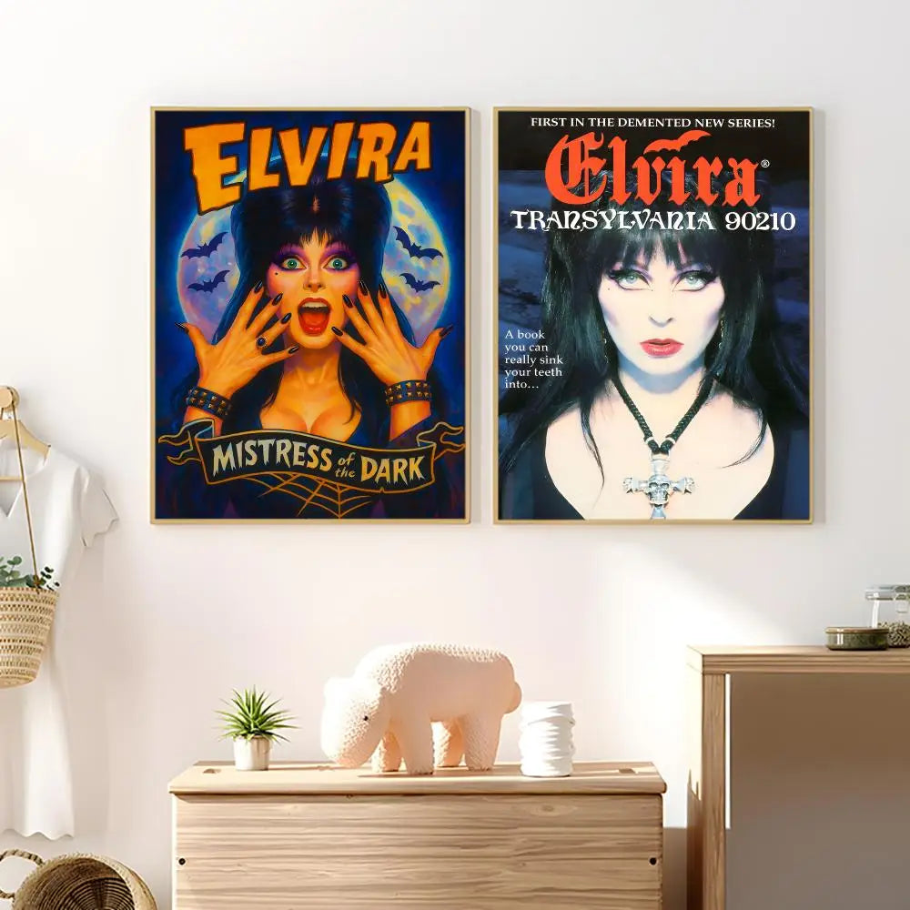 Elvira Mistress of the Dark HD Waterproof Poster Sticker