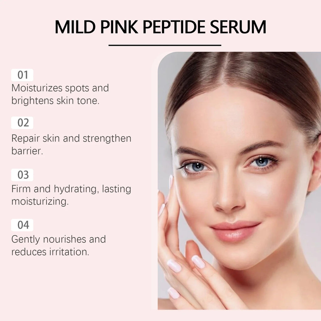 Rose Peptide Facial Serum – Brightening & Moisturizing Essence