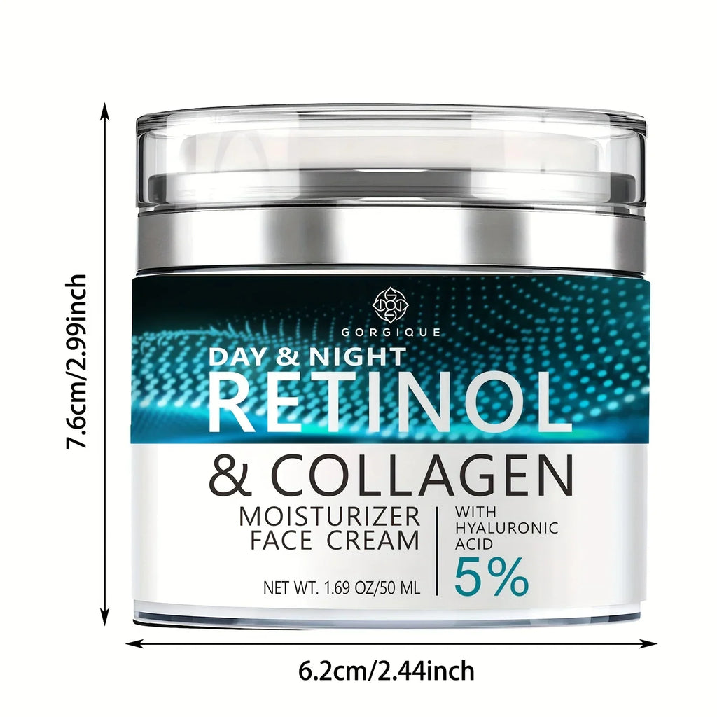 Gorgique Retinol Face Moisturizer – Day & Night Anti-Aging Cream