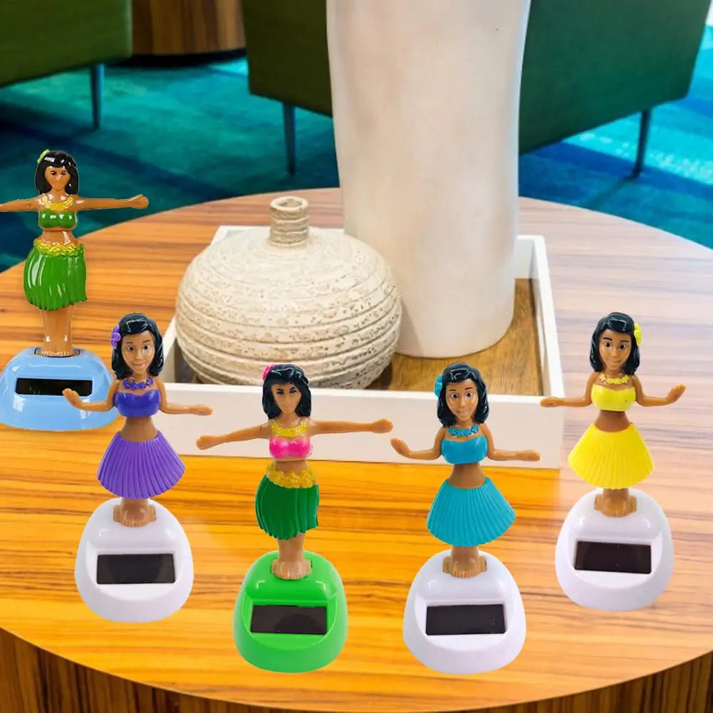 Car Decoration Dancing Doll Accessories Solar Power Toy Shaking Head