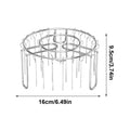 Stainless Steel BBQ Skewer Rack – Air Fryer & Oven, 24 Skewers