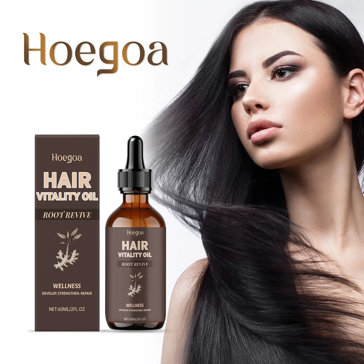Argan Oil Hair Serum – Frizz Control & Damage Repair