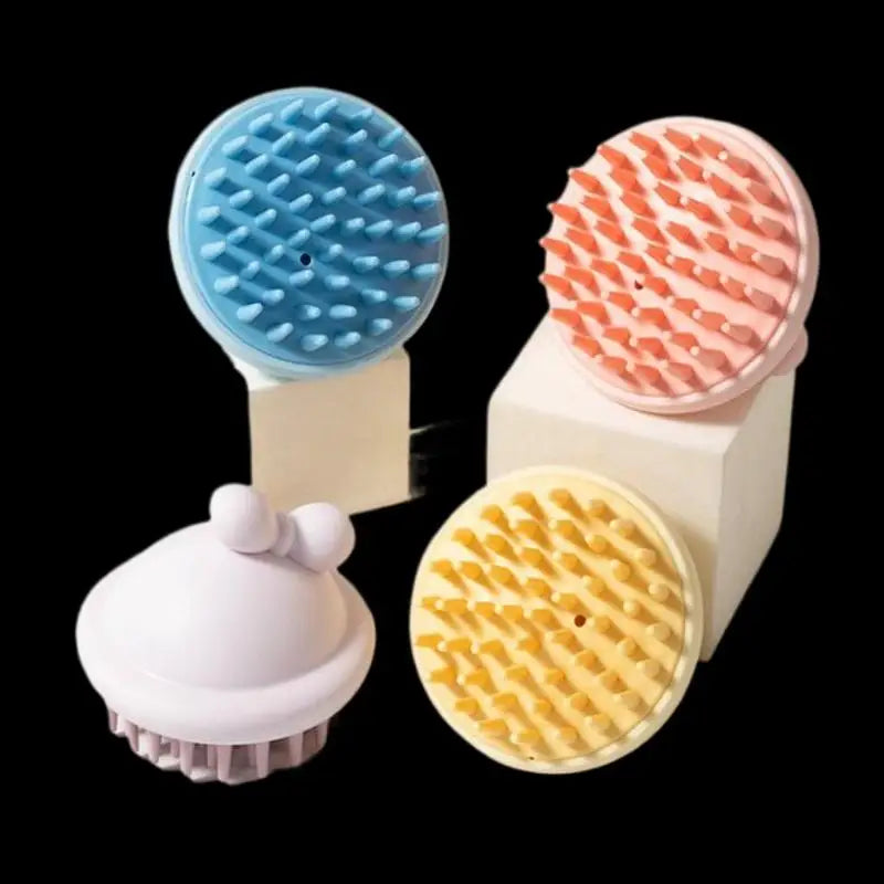 Scalp Massager Brush – Dry & Wet Shampoo Comb | Spa Care
