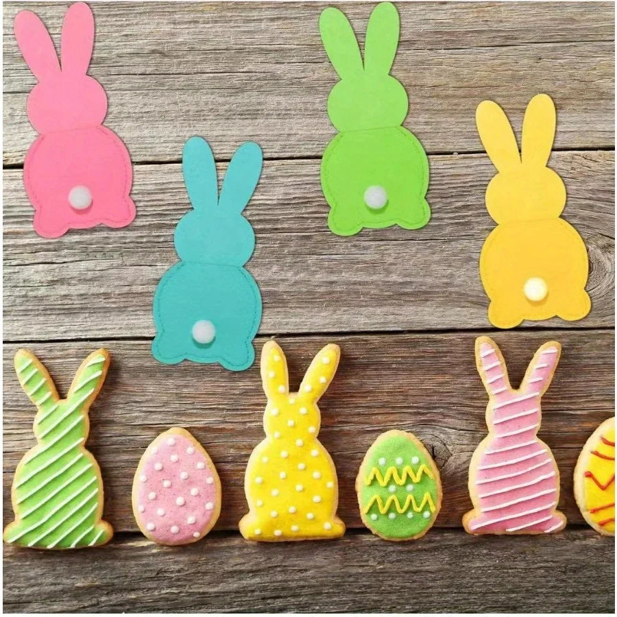 Easter Bunny Felt Cutlery Bags – Table Decoration 8/16 Pc Set