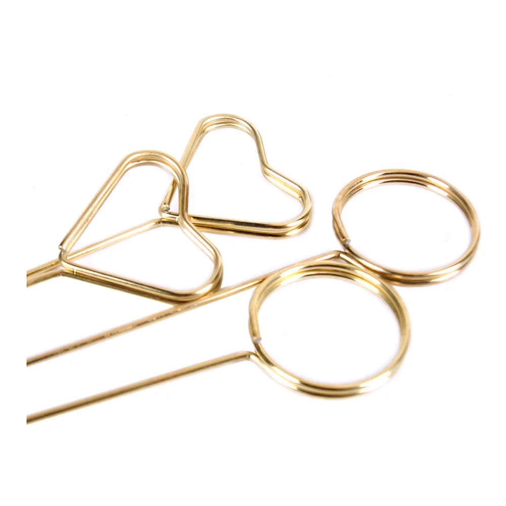 10pcs Heart Message Card Holder Rods | Flower & Party Decor
