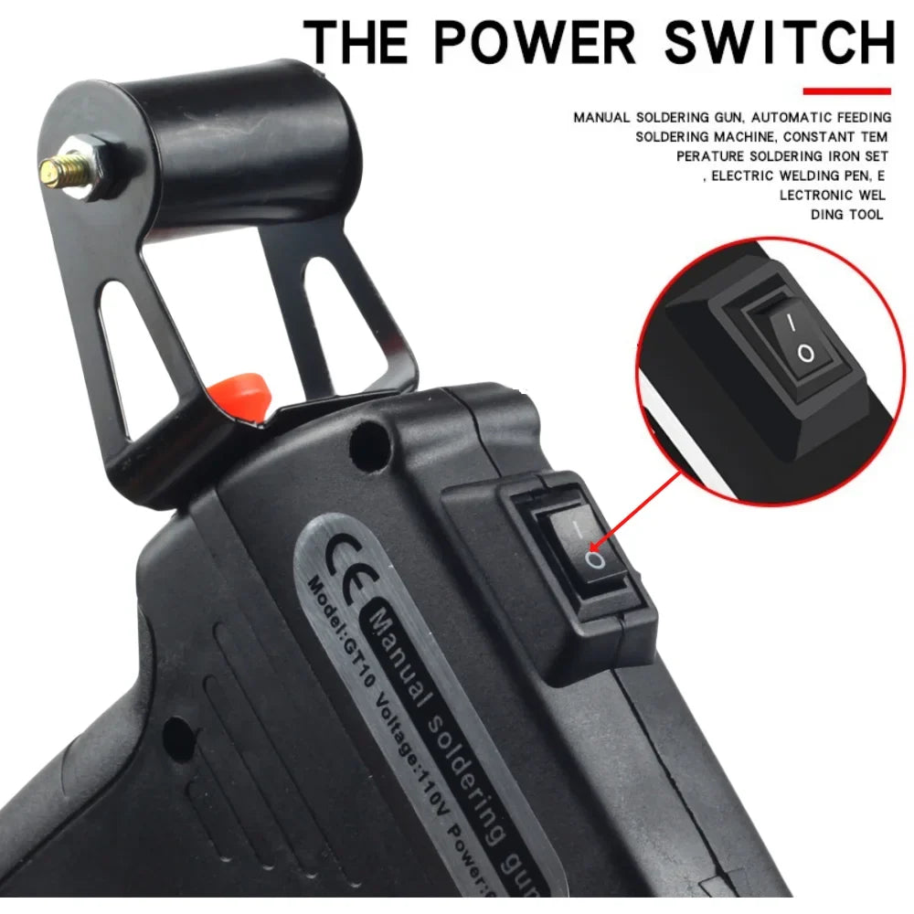 SLADE 60W Auto-Feed Soldering Iron Gun | 110V/220V Repair Kit