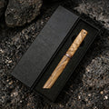 PLYS Damascus Steel Chef Knife – 9.5" Wood Handle Carving Knife