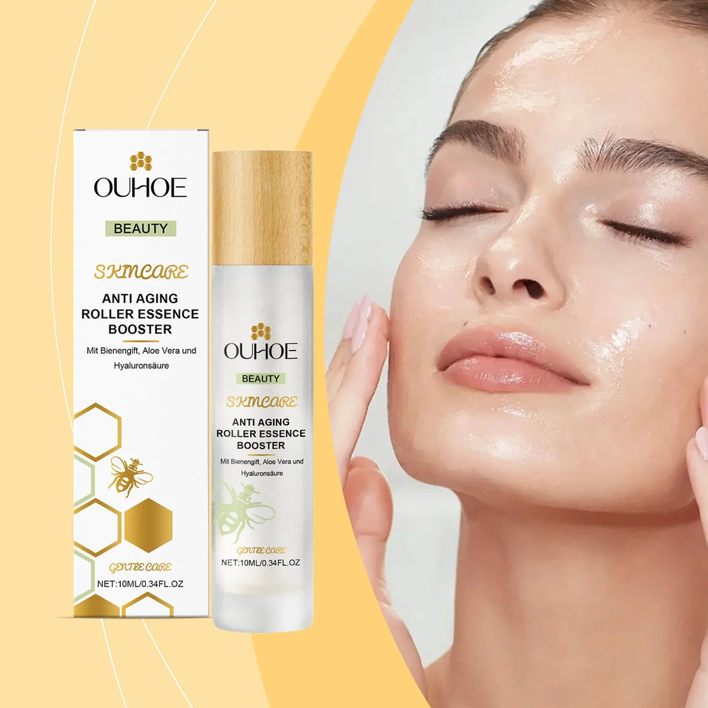 Ouhoe Roller Face Serum – Anti-Aging Night Essence & Moisturizer