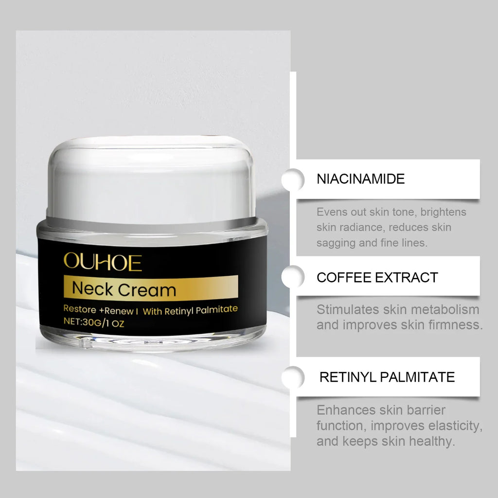 Ouhoe Firming Neck Cream – Tighten, Lift & Brighten 30g