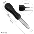 Stainless Steel Oyster Knife Anti Slip Handle Thickened Scallop