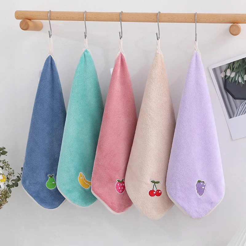 Cartoon Baby Face Towel | Soft Absorbent Washcloth 30x30cm