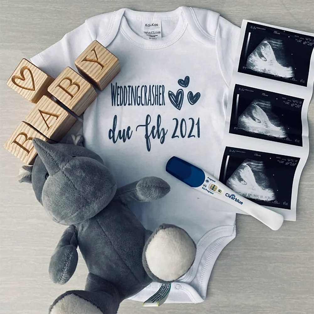 5-Piece Baby Wood Blocks | Nursery Decor & Baby Shower Gift