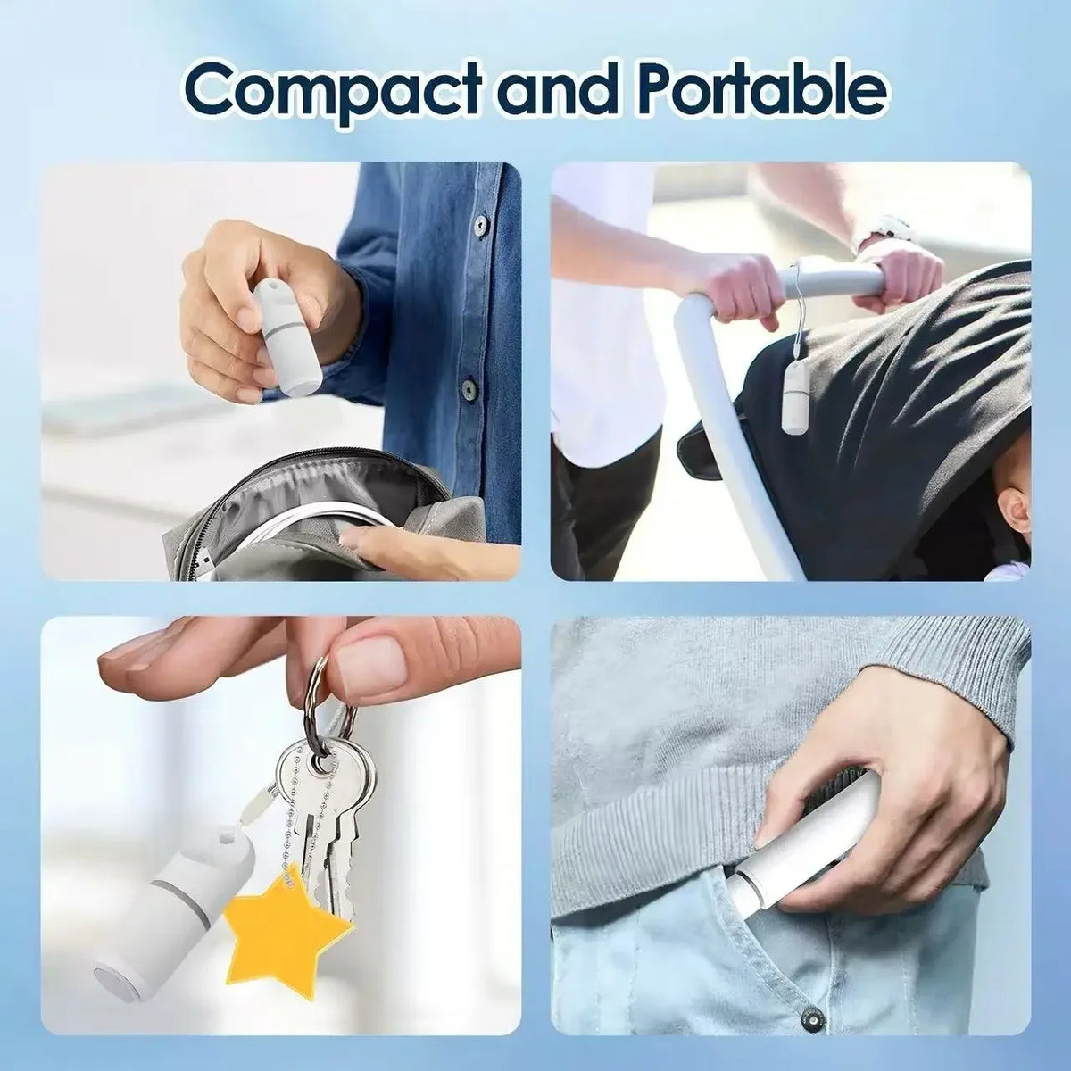 Portable Electronic Itch Relief Pen for Mosquito Bites