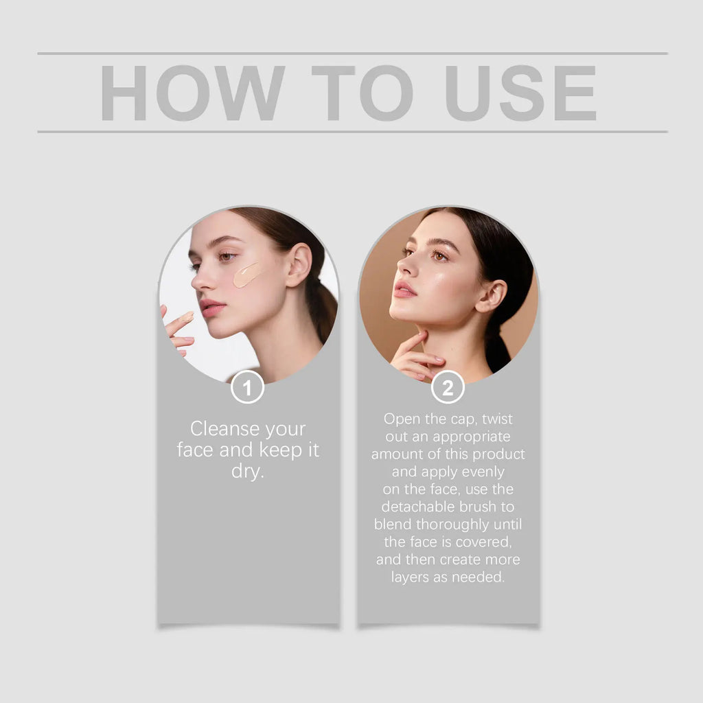 Zephoco Color-Changing Foundation Stick | Matte, Brightening