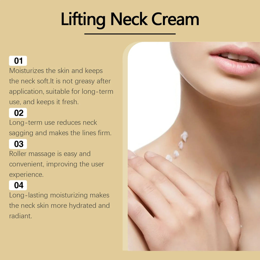 Neck Firming Roll-On Cream – Hydrating & Smoothing Neck Care