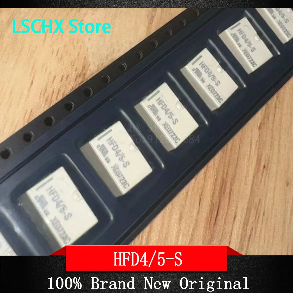 10pcs HFD4 SMD DIP Signal Relay – 3V 5V 12V 24V Variants